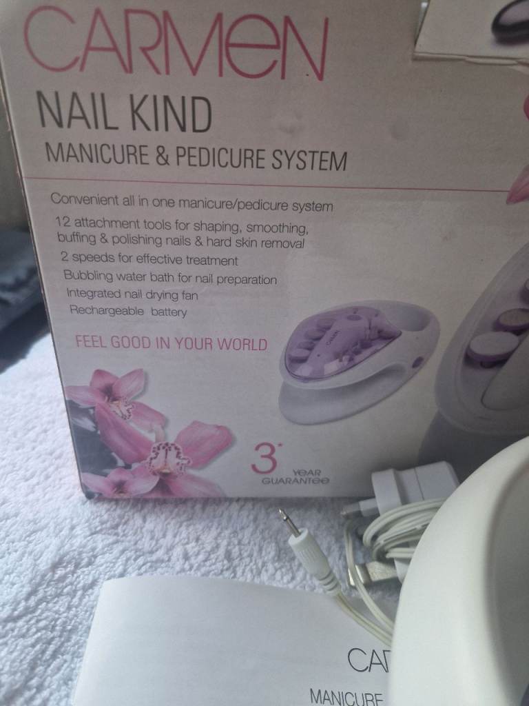 Carmen Nail Kind Manicure & Pedicure System - As Good As New