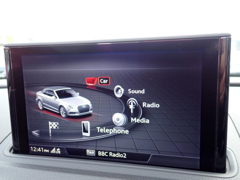 2016 Audi A3 Cabriolet 1.4 TFSI CoD S line Convertible 2dr Petrol S Tronic Euro