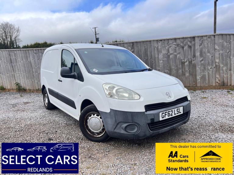 2012 Peugeot Partner 1.6 HDi 625 S Panel Van 4dr Diesel Manual L1 (133 g/km  75