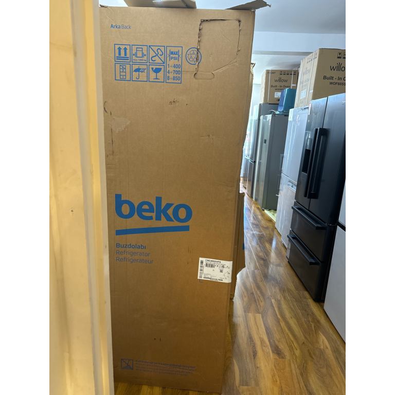 🥶Brand New🥶RRP £479!! Beko 60cm Fridge Freezer - Stainless Steel 