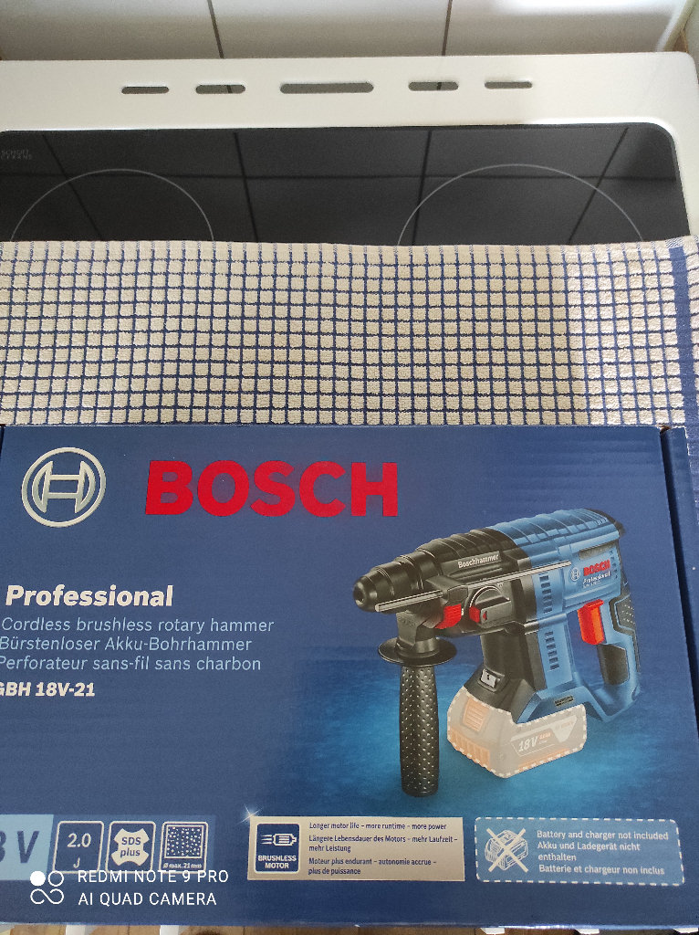 Bosch GBH18v-21N SDS drill