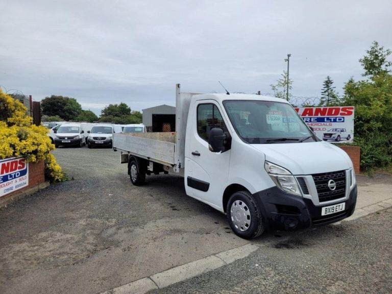 2019 ON 66 PLATE NISSAN NV400 SE DCI 130BHP F35 2300CC LWB DIESEL DROPSIDE ULEZ 