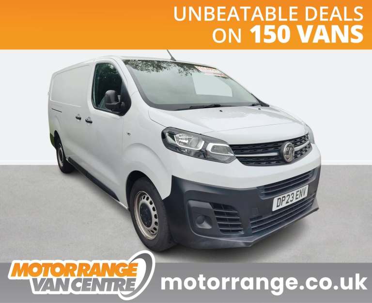2023 Vauxhall Vivaro 2900 1.5d 100PS Prime H1 Van Panel Van DIESEL Manual