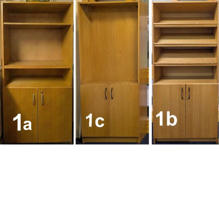 Office/shop fittings - good quality, wooden