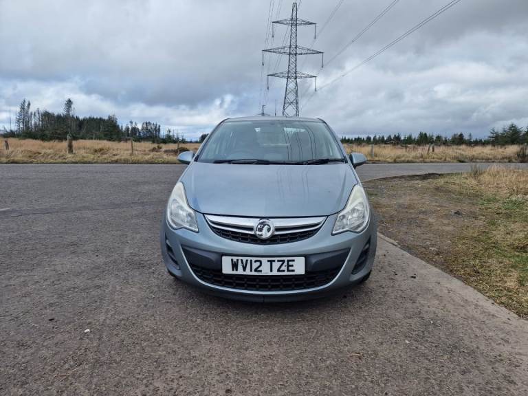 2012 Vauxhall Corsa Hatchback Silver