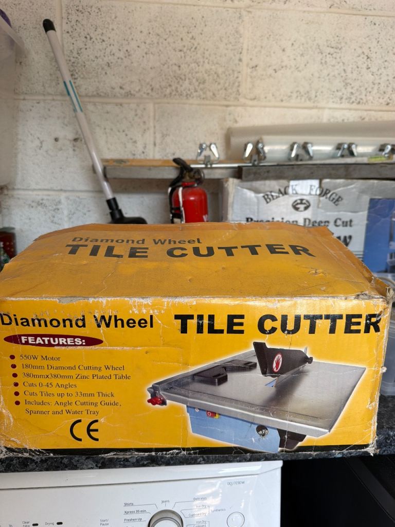 Diamond Wheel Tile Cutter – Good Condition