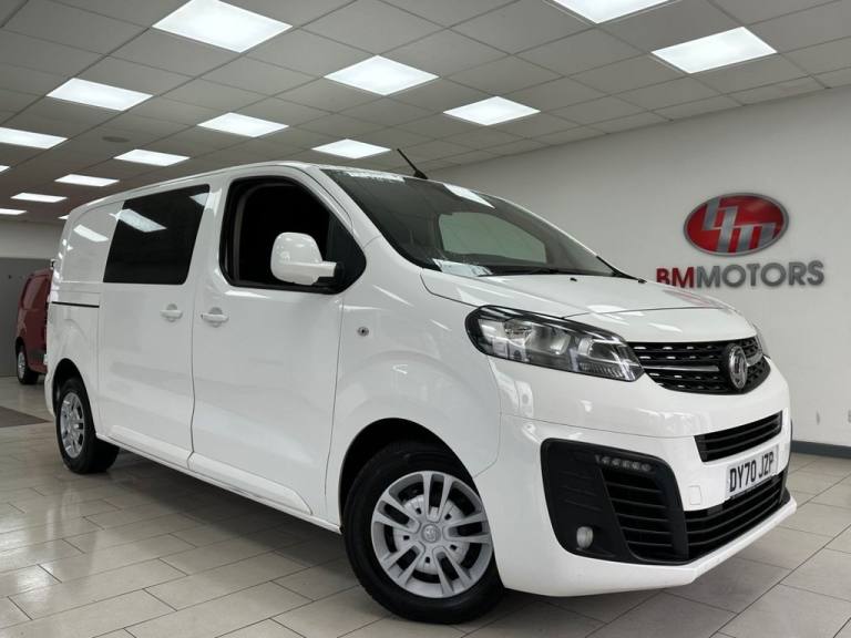 2020 Vauxhall Vivaro 2.0 Turbo D 3100 Sportive Crew Van Double Cab 5dr Diesel Manual L1 H1 Euro  ...