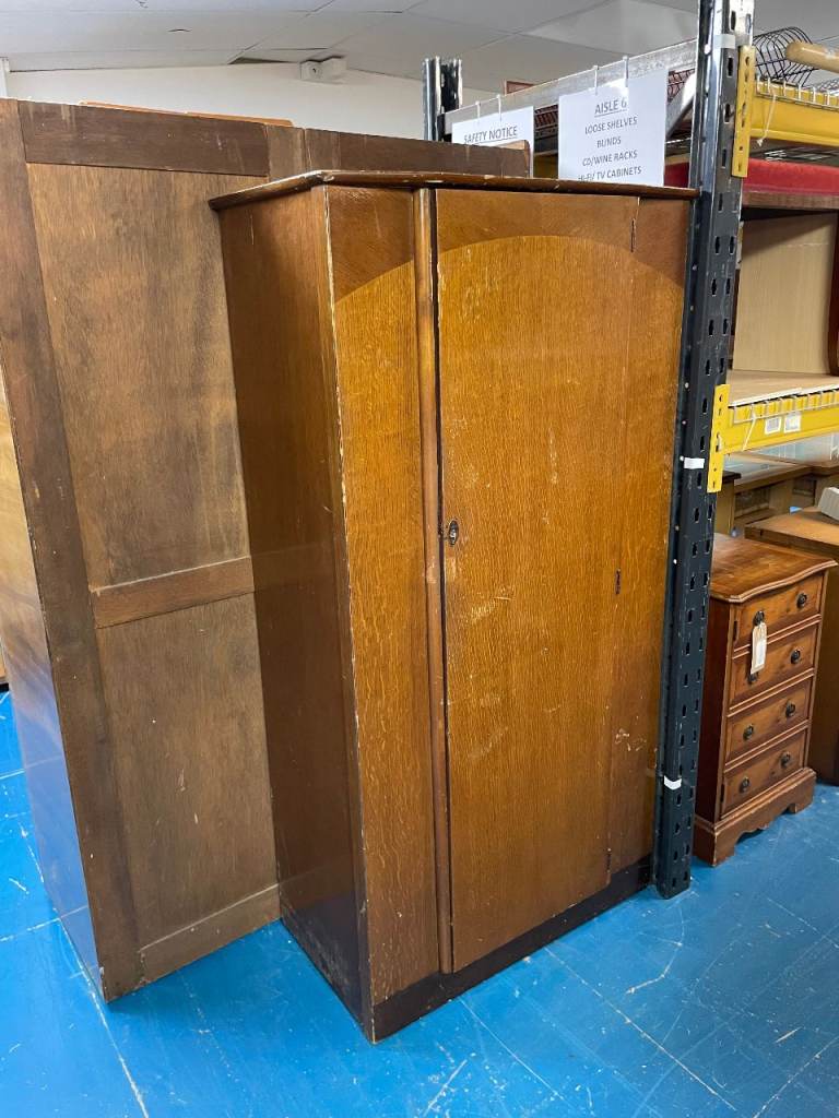 image for Vintage Lebus Single Wardrobe TCL Reuse 100627