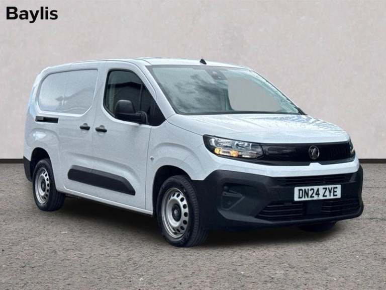 2024 Vauxhall Combo  XL  1.5 Turbo D 100ps Prime H1 Crew Van Manual Panel Van Diesel Manual
