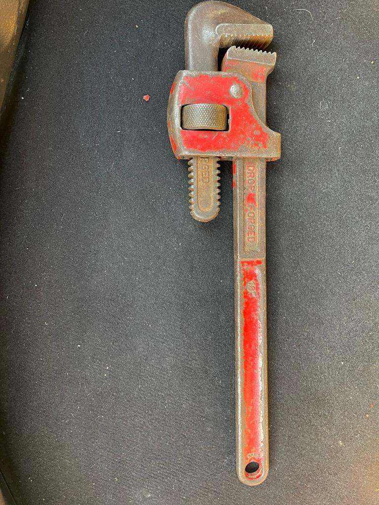 PIPE WRENCH18” heavy duty drop forged steel  
