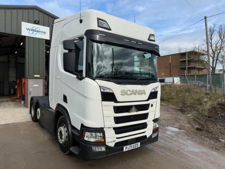 2021 (71) Scania R450 6x2 Rear Lift Tractor Unit