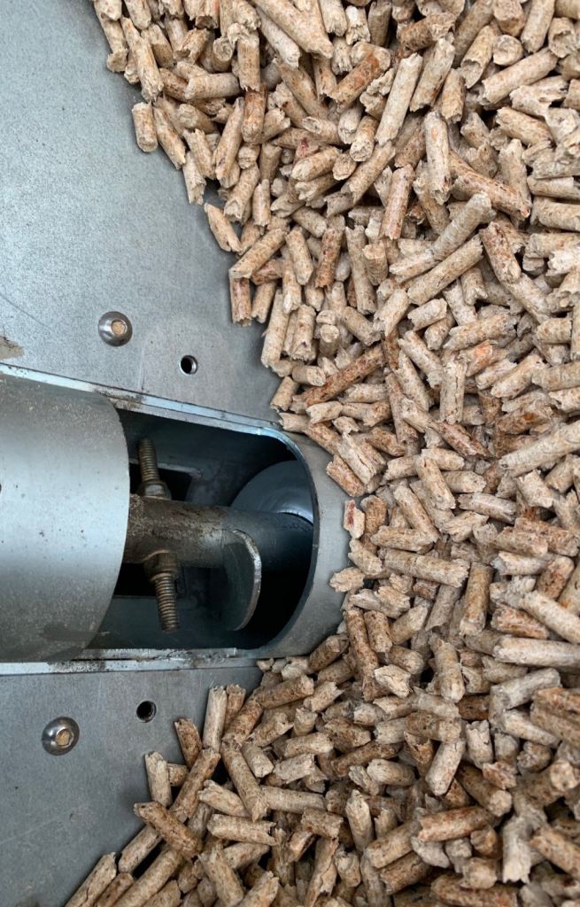 * Woodpellet boiler *