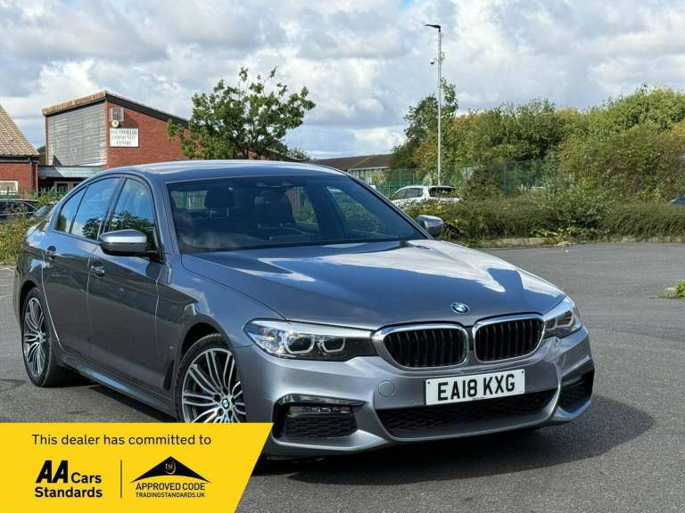 BMW 5 SERIES 2.0 530e 9.2kWh M Sport Auto Euro 6 (s/s) 4dr 2018