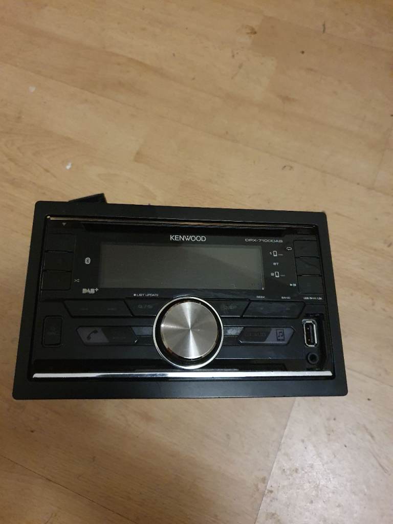 Kenwood DPX-7000DAB Double DIN DAB Radio - Black