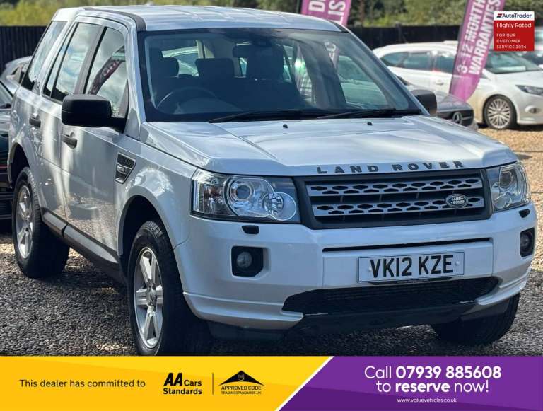 2012 Land Rover Freelander 2.2 Freelander GS TD4 Auto 4WD 5dr SUV Diesel Automatic