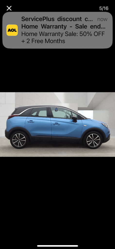 Vauxhall, CROSSLAND X, Hatchback, 2019, Manual, 1199 (cc), 5 doors