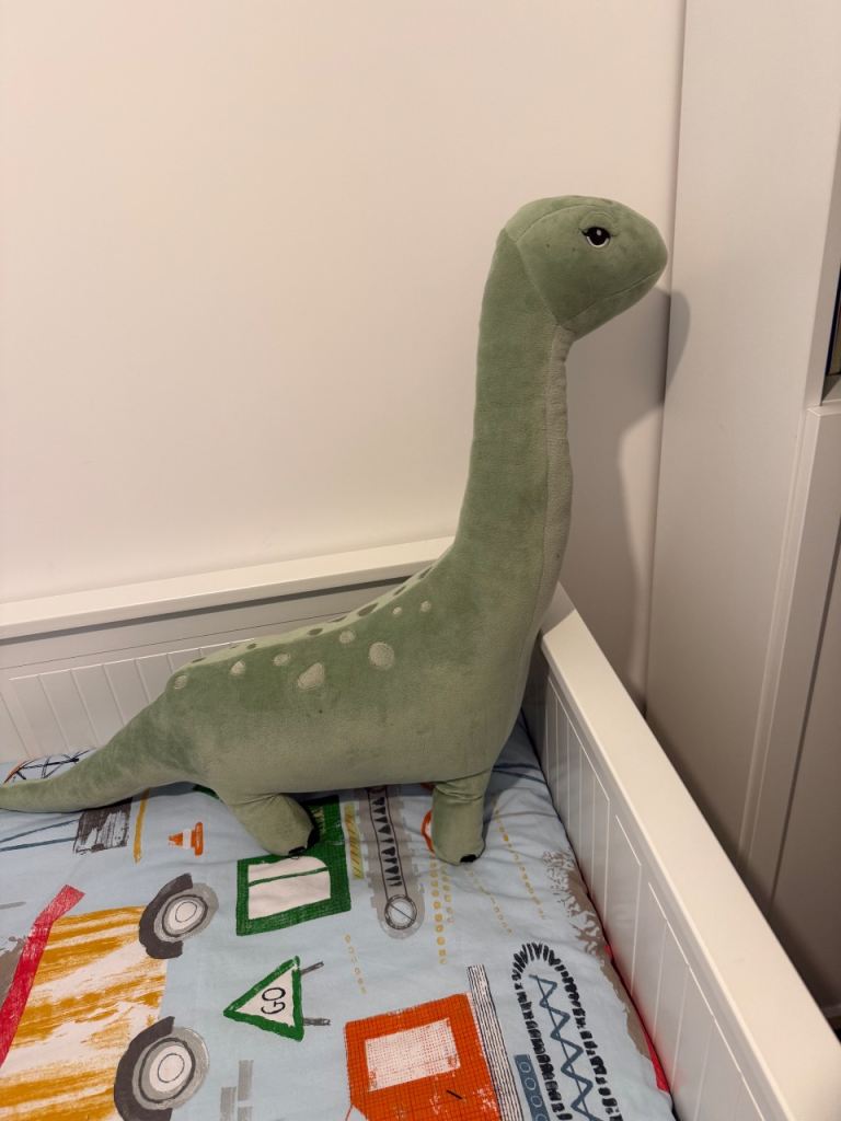 H&M home diplodocus dinosaur soft toy 70 cm