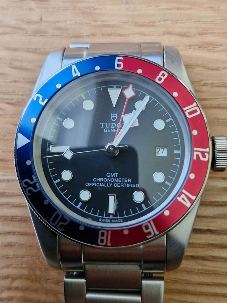 Tudor Black Bay GMT 'Pepsi' Automatic Chronometer Watch