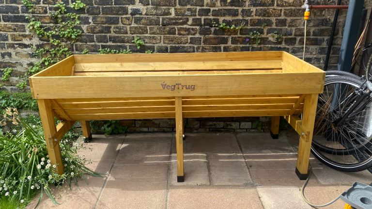 VegTrug Medium Wooden Patio Planter