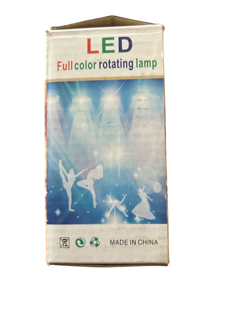 LED Full Colour Rotating Lamp Light Bulb BC B22 Night Light Party Lamp Bar Hotel