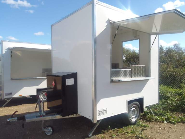 Catering trailer Coffee drinks mobile kitchen food stand icecream pod 