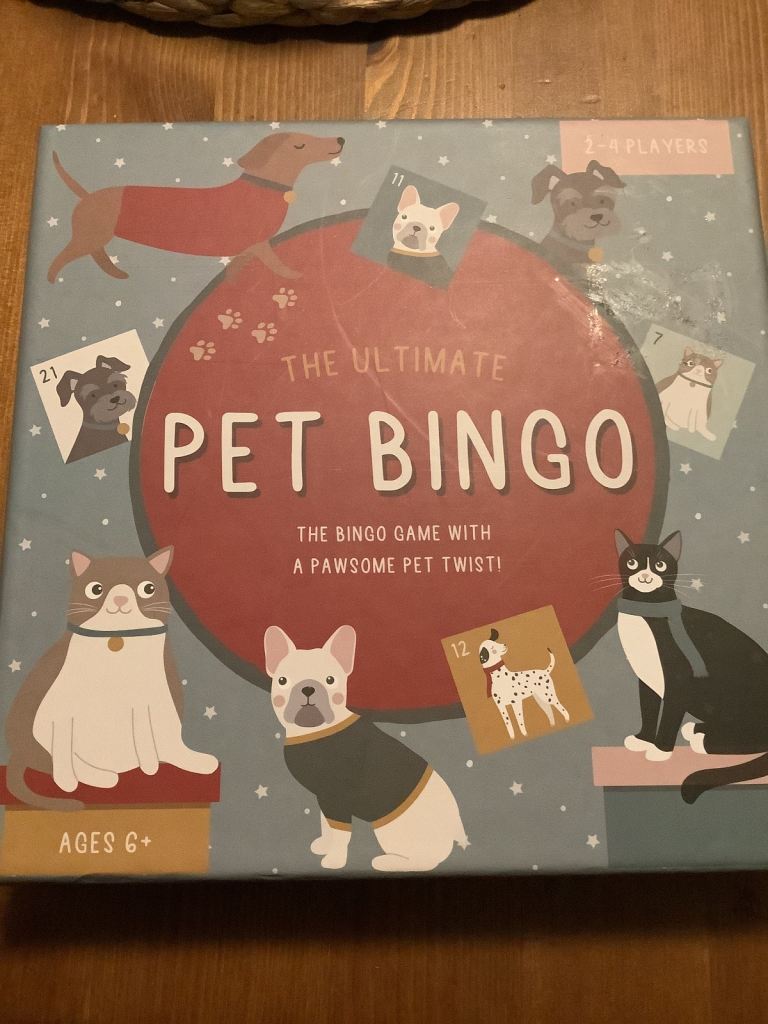 The Ultimate Pet Bingo Game - New could make a great Gift/Present 