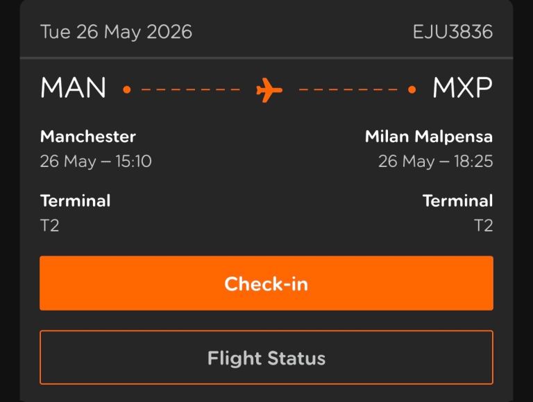Milan Flights 