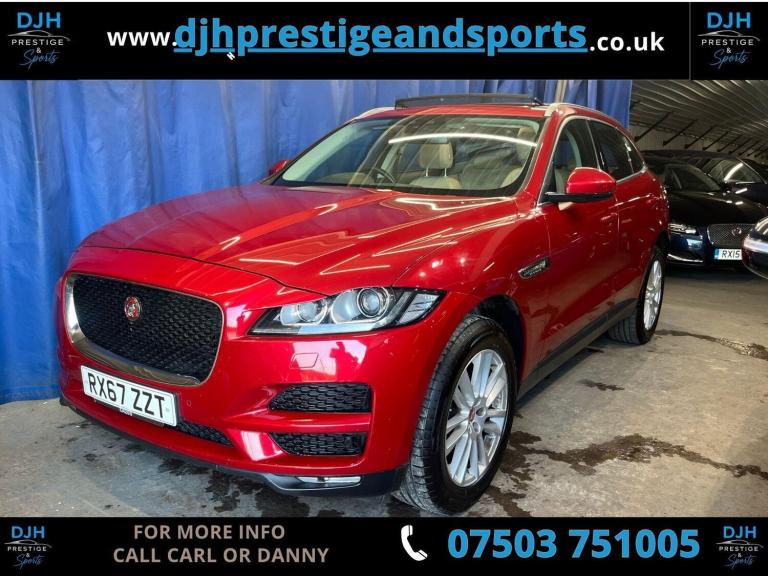 2017 Jaguar F-Pace 2.0 D180 Portfolio Auto AWD Euro 6 (s/s) 5dr ESTATE Diesel Automatic