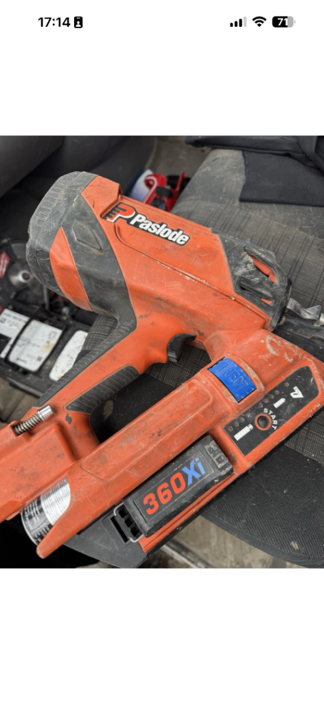 Paslode nail gun