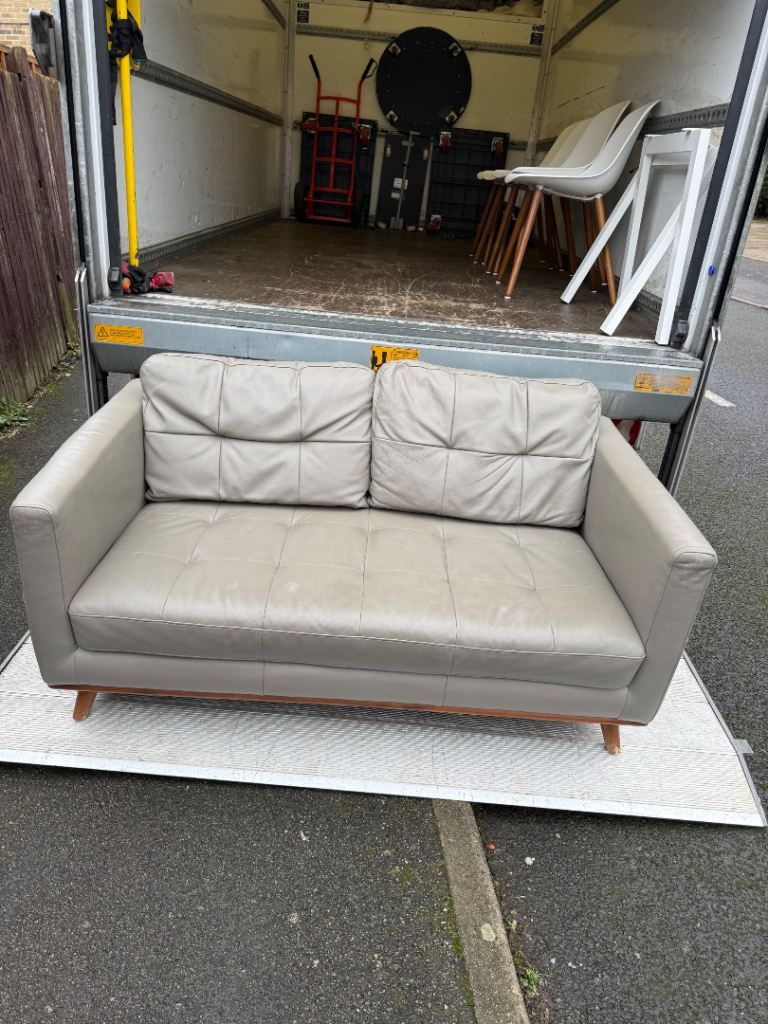 Lovely 2 seater sofa leather 