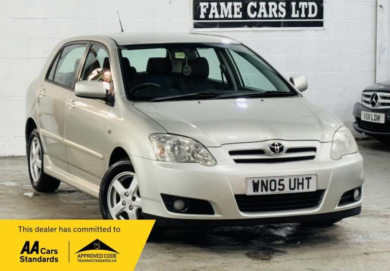 2005 Toyota Corolla 1.6 VVT-i T3 5dr HATCHBACK Petrol Automatic