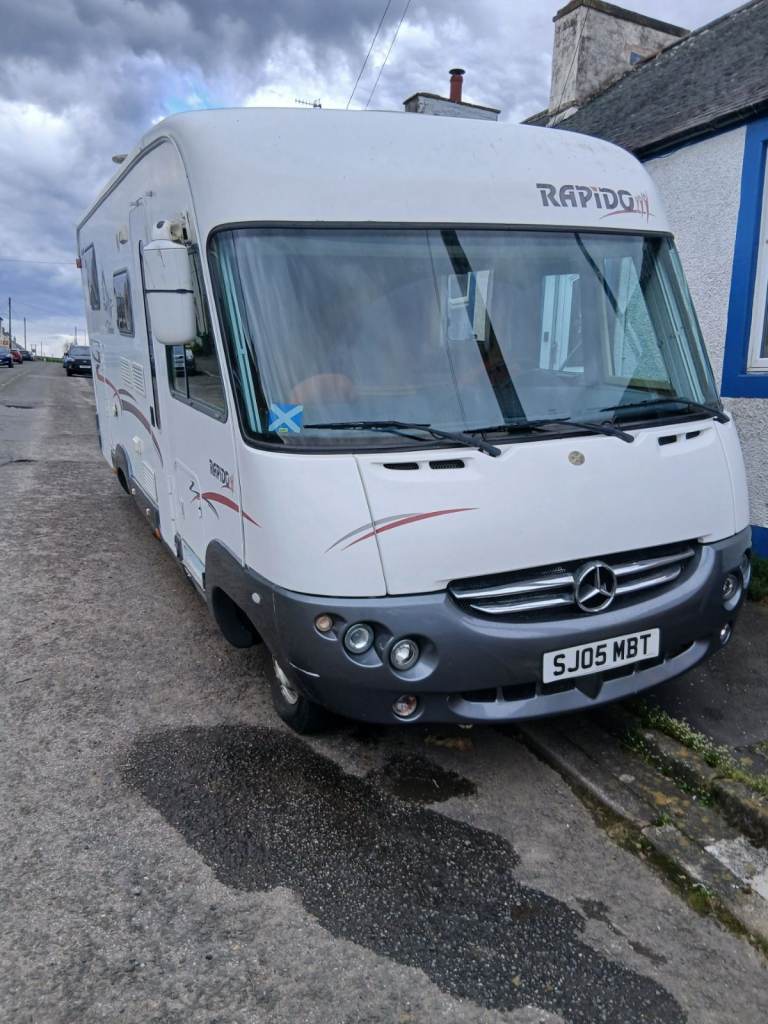 2005 LHD Rapido 966M auto with Mercedes chassis and the renowned 2.7ltr 5cyl diesel engine.