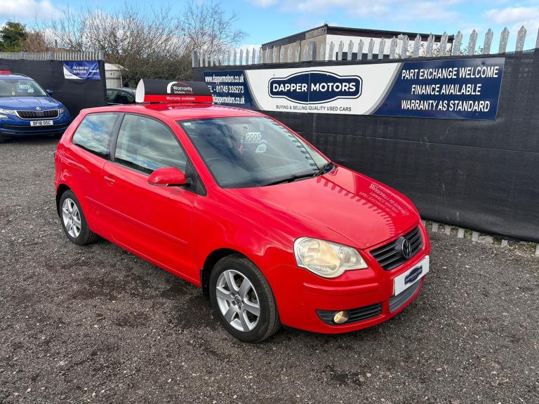 2009 Volkswagen Polo 1.2 Match 70 3dr HATCHBACK PETROL Manual