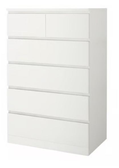 Malm chest of drawers