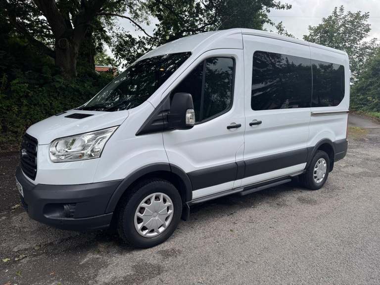 FORD TRANSIT MINIBUS, 12 SEAT TREND, 2.2, EU 6 / ULEZ COMP. A/C. NON WETBELT.
