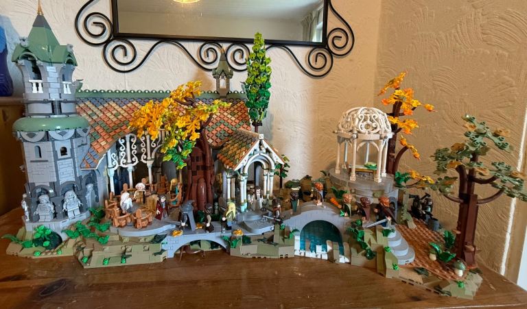 Lego lord of the rings Rivendell.