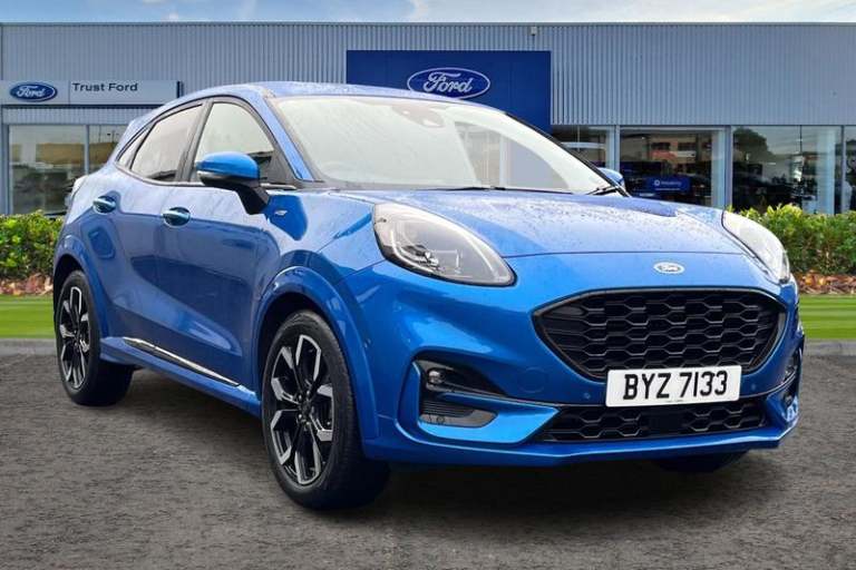 2022 Ford Puma 1.0 EcoBoost Hybrid mHEV ST-Line X 5dr - PARKING PACK, FULLY SERVICED, AS N Hatchb...