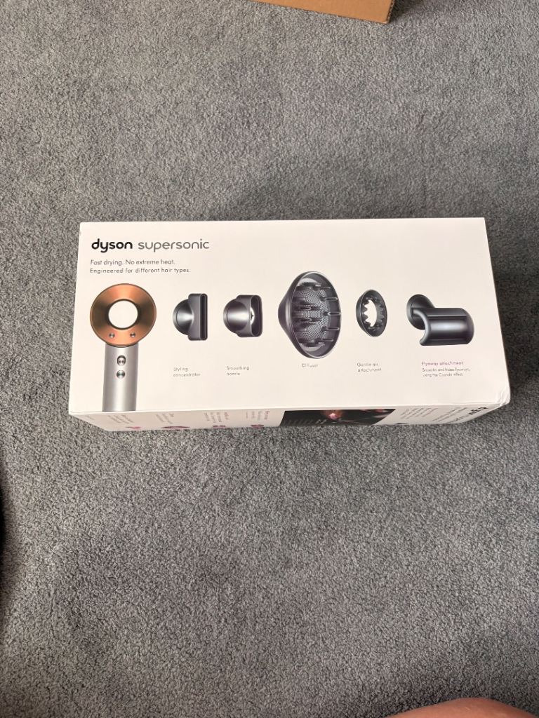Dyson Supersonic Hairdryer – Brand New, Still Sealed
