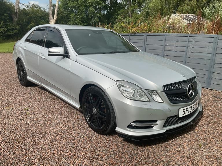 2013 Mercedes-Benz E Class E220 CDI BlueEFFICIENCY Sport 4dr [Start Stop] SALOON Diesel Manual