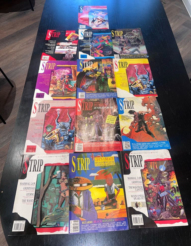Strip 1990s Marvel Comics Magazines