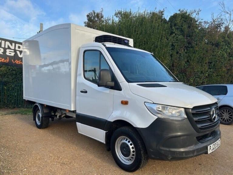 2020 Mercedes-Benz Sprinter 314CDi S/Cab FRIDGE Box MWB RWD 140PS G/Tronic Automatic Temperature ...