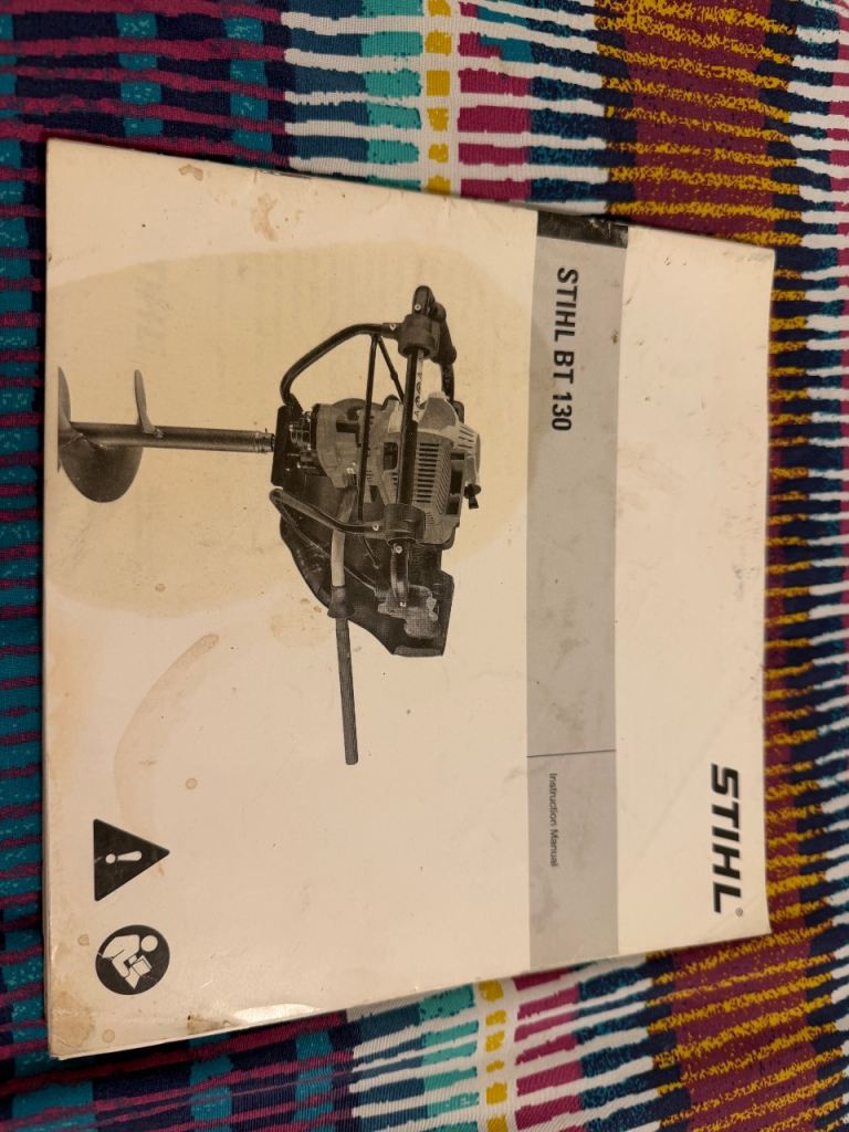 Stihl by 130 instruction manual 