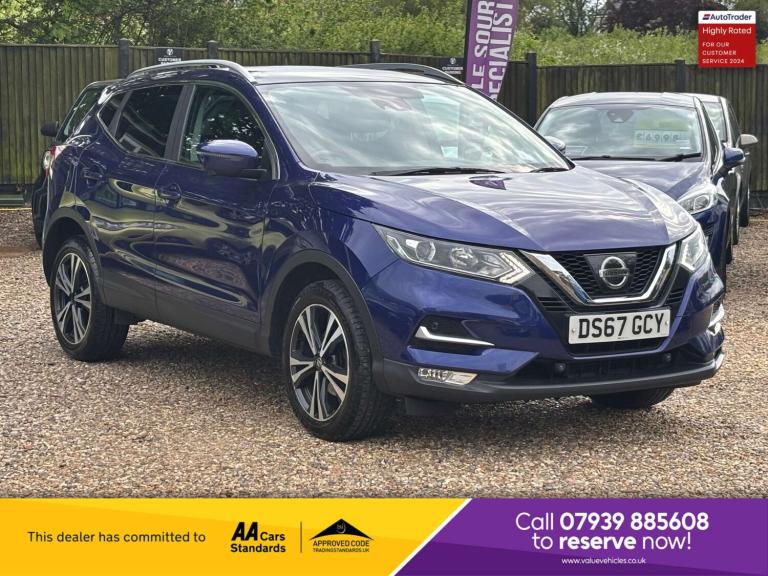 2017 Nissan Qashqai 1.5 dCi N-Connecta 5dr HATCHBACK DIESEL Manual