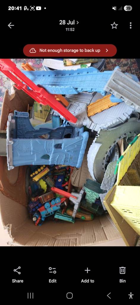 Thomas tank engine  trains and track 