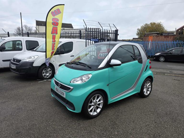 2013 smart fortwo Passion mhd 2dr Softouch Auto [2010] COUPE Petrol Automatic