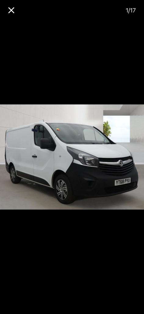 2018 Vauxhall Vivaro 2700 1.6CDTI 95PS H1 Van PANEL VAN Diesel Manual