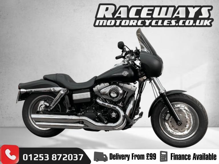 HARLEY-DAVIDSON DYNA FXDF FAT BOB BLACK, 1584CC 2009 09 REG 17,055 MILES