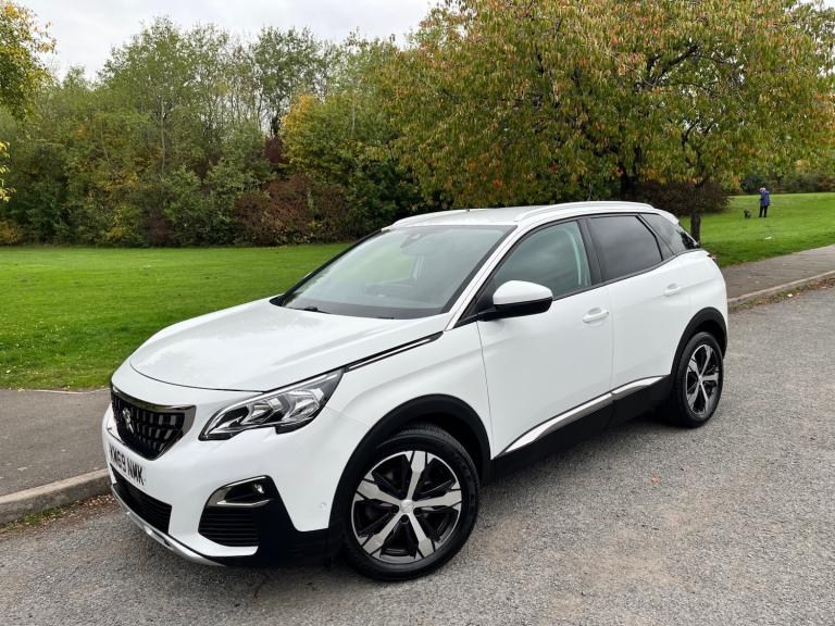 2020 PEUGEOT 3008 1.5 BLUEHDI ALLURE WHITE SUV DIESEL 1 OWNER FSH EX POLICE