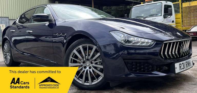 2018 Maserati Ghibli 3.0D V6 Saloon 4dr Diesel ZF Euro 5 (s/s) (275 ps) Diesel Automatic