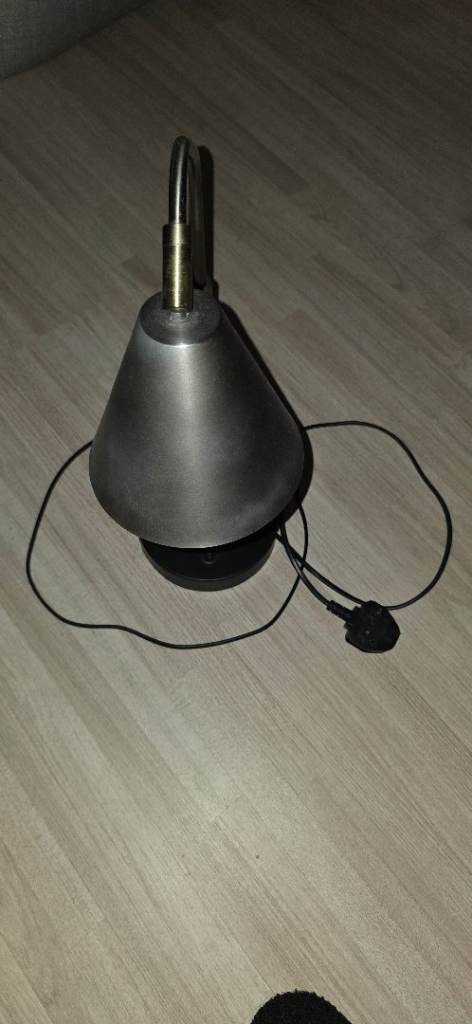 metal table lamp bedside light